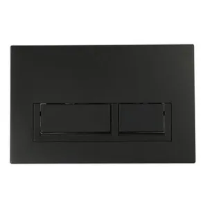 Wall Dual Flush Plate/Button Square | Made From ABS In Black By Raymor by Raymor, a Toilets & Bidets for sale on Style Sourcebook