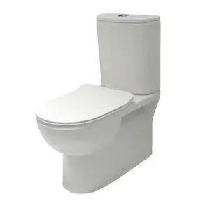 Suite Atlanta Back-To-Wall Rimless Slim Seat 4Star | Made From Vitreous China In White By Raymor by Raymor, a Toilets & Bidets for sale on Style Sourcebook