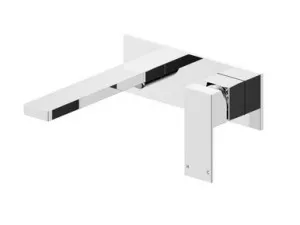 Edge II Basin/Bath Mixer Wall With 200mm Spout 4Star | Made From Zinc/Brass In Chrome Finish By Raymor by Raymor, a Bathroom Taps & Mixers for sale on Style Sourcebook