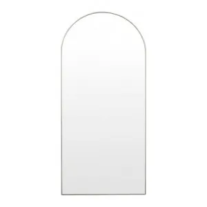 Bjorn Arch Floor Mirror - Silver by Interior Secrets - AfterPay Available by Interior Secrets, a Mirrors for sale on Style Sourcebook