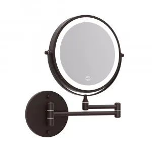 Avery Extendable and Double-Sided Makeup Mirror BR by Luxe Mirrors, a Shaving Cabinets for sale on Style Sourcebook