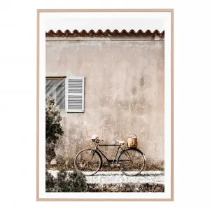 Summer Bicycle Framed Print in 45 x 62cm by OzDesignFurniture, a Prints for sale on Style Sourcebook