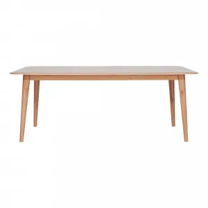 Nora Dining Table 180cm in Tasmanian Oak by OzDesignFurniture, a Dining Tables for sale on Style Sourcebook