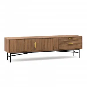 Kina 180cm Ripple TV Entertainment Unit, Light Walnut  by L3 Home, a Entertainment Units & TV Stands for sale on Style Sourcebook