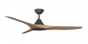 Calibo Smart CloudFan 48" (1220mm) ABS Energy Efficient DC Ceiling Cloud Fan and Remote Black & Teak by Calibo, a Ceiling Fans for sale on Style Sourcebook