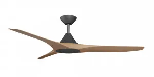 Calibo Smart CloudFan 52" (1300mm) ABS Energy Efficient DC Ceiling Cloud Fan and Remote Black & Teak by Calibo, a Ceiling Fans for sale on Style Sourcebook