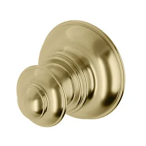 Phoenix Cromford Robe Hook Brushed Gold by PHOENIX, a Shelves & Hooks for sale on Style Sourcebook