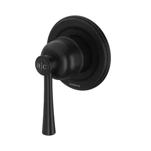 Phoenix Cromford Shower / Wall Mixer Matte Black by PHOENIX, a Bathroom Taps & Mixers for sale on Style Sourcebook