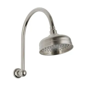 Phoenix Cromford Shower Arm and Rose Brushed Nickel by PHOENIX, a Shower Heads & Mixers for sale on Style Sourcebook