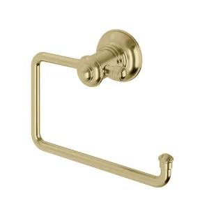 Phoenix Cromford Toilet Roll Holder Brushed Gold by PHOENIX, a Toilet Paper Holders for sale on Style Sourcebook