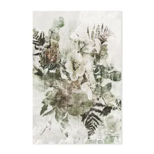 Green Grunge Floral , By Dear Musketeer Studio by Gioia Wall Art, a Prints for sale on Style Sourcebook