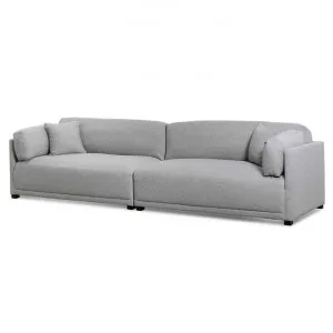 Mullen 4 Seater Fabric Sofa - Grey by Interior Secrets - AfterPay Available by Interior Secrets, a Sofas for sale on Style Sourcebook