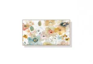 Floral Watercolor Style Wall Art Canvas 3 sizes available 40cm x 80cm by Luxe Mirrors, a Artwork & Wall Decor for sale on Style Sourcebook