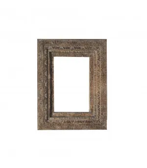 Carved Wooden Frame Mirror 130cm x 120cm by Luxe Mirrors, a Mirrors for sale on Style Sourcebook