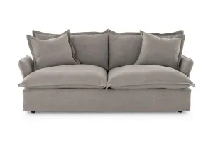 Toorak Coastal 3 Seat Sofa, Light Grey, by Lounge Lovers by Lounge Lovers, a Sofas for sale on Style Sourcebook