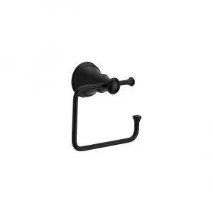 Kingsley Toilet Roll Holder - Matte Black by ABI Interiors Pty Ltd, a Toilet Paper Holders for sale on Style Sourcebook