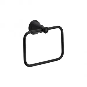 Kingsley Hand Towel Holder - Matte Black by ABI Interiors Pty Ltd, a Bathroom Accessories for sale on Style Sourcebook