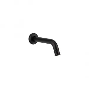 Kingsley Wall-Mounted Spout - Matte Black by ABI Interiors Pty Ltd, a Bathroom Taps & Mixers for sale on Style Sourcebook