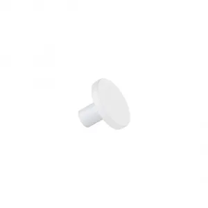 Elsa Cabinetry Knob - White by ABI Interiors Pty Ltd, a Cabinet Hardware for sale on Style Sourcebook