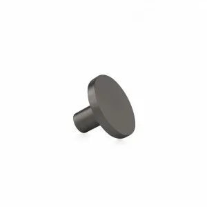 Elsa Cabinetry Knob - Brushed Gunmetal by ABI Interiors Pty Ltd, a Cabinet Hardware for sale on Style Sourcebook