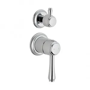 Kingsley Top Shower Diverter - Chrome by ABI Interiors Pty Ltd, a Bathroom Taps & Mixers for sale on Style Sourcebook