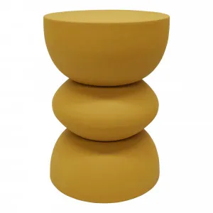 Benni Decorative Stool in Mustard by OzDesignFurniture, a Stools for sale on Style Sourcebook
