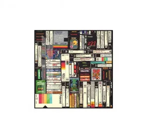 VHS Cassettes Play Wall Art Canvas 4 sizes available 50cm x 50cm by Luxe Mirrors, a Artwork & Wall Decor for sale on Style Sourcebook