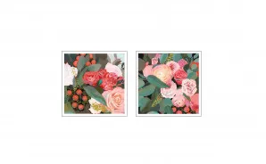 Set of 2 Eucalyptus Bouquet Wall Art Canvas 3 sizes available 50cm x 50cm by Luxe Mirrors, a Artwork & Wall Decor for sale on Style Sourcebook