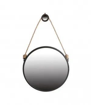 Rope Strap Mirror 80cm by Luxe Mirrors, a Mirrors for sale on Style Sourcebook