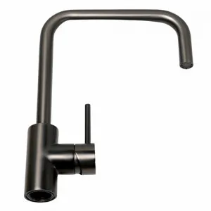 Buildmat Charlotte Brushed Gunmetal Square Mixer by Buildmat, a Kitchen Taps & Mixers for sale on Style Sourcebook