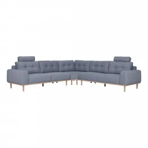 Stratton Modular Sofa in Cloud Pewter by OzDesignFurniture, a Sofas for sale on Style Sourcebook