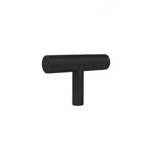 Tezra Cabinetry T Pull • Matte Black by ABI Interiors Pty Ltd, a Cabinet Hardware for sale on Style Sourcebook