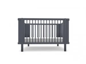 Orlando Contemporary Cot - Charcoal by Mocka, a Cots & Bassinets for sale on Style Sourcebook