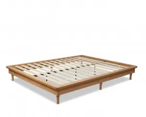 Queen Bed Base - Natural by Mocka, a Bed Heads for sale on Style Sourcebook