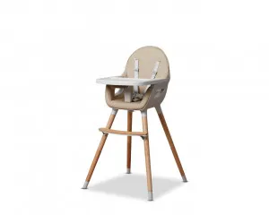 Aiden Highchair - Latte by Mocka, a Nursery Furniture & Bedding for sale on Style Sourcebook
