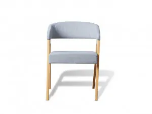 Livi Occasional Chair - Light Grey by Mocka, a Dining Chairs for sale on Style Sourcebook