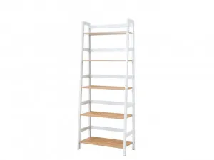 Porto Five Shelves - White by Mocka, a Bookshelves for sale on Style Sourcebook