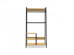 Porto Storage With Shelf - Black by Mocka, a Bookshelves for sale on Style Sourcebook