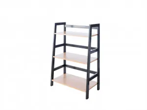 Porto Three Shelves - Black by Mocka, a Bookshelves for sale on Style Sourcebook