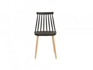 Flynn Dining Chair - Black by Mocka, a Kitchen & Dining Furniture for sale on Style Sourcebook