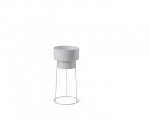 Constance Metal Plant Stand - White - Short by Mocka, a Plant Holders for sale on Style Sourcebook