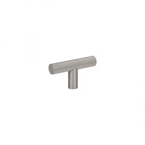 Tezra Textured Cabinetry T Pull • Brushed Nickel by ABI Interiors Pty Ltd, a Cabinet Hardware for sale on Style Sourcebook