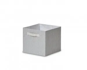 Hamptons Stripe Cube Basket by Mocka, a Baskets & Boxes for sale on Style Sourcebook