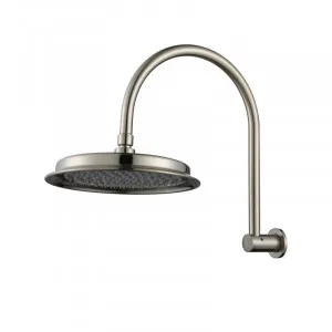 Montpellier Shower Arm and Rose Brushed Nickel by Modern National, a Showers for sale on Style Sourcebook