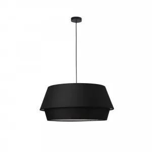 Nora Living Yara Pendant Light (E27) Black by Nora Living, a Pendant Lighting for sale on Style Sourcebook
