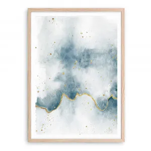 Flow with Gold II Art Print by The Print Emporium, a Prints for sale on Style Sourcebook