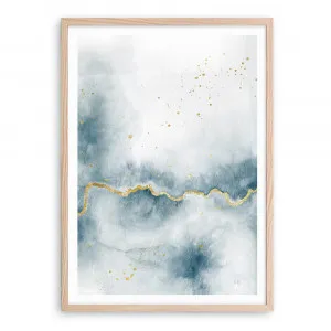 Flow with Gold III Art Print by The Print Emporium, a Prints for sale on Style Sourcebook