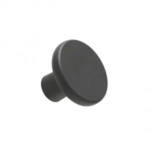 Pika Cabinetry Knob - Matte Black by ABI Interiors Pty Ltd, a Cabinet Hardware for sale on Style Sourcebook