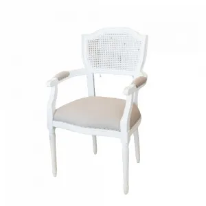 April' Luxury Upholstered Carver Chair by Style My Home, a Dining Chairs for sale on Style Sourcebook