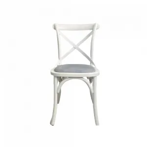 CARTER' Cross-Back Dining Chair with Linen Seat by Style My Home, a Dining Chairs for sale on Style Sourcebook